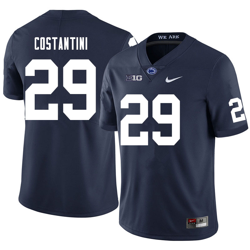 NCAA Nike Men's Penn State Nittany Lions Sebastian Costantini #29 College Football Authentic Navy Stitched Jersey FAB5598EV